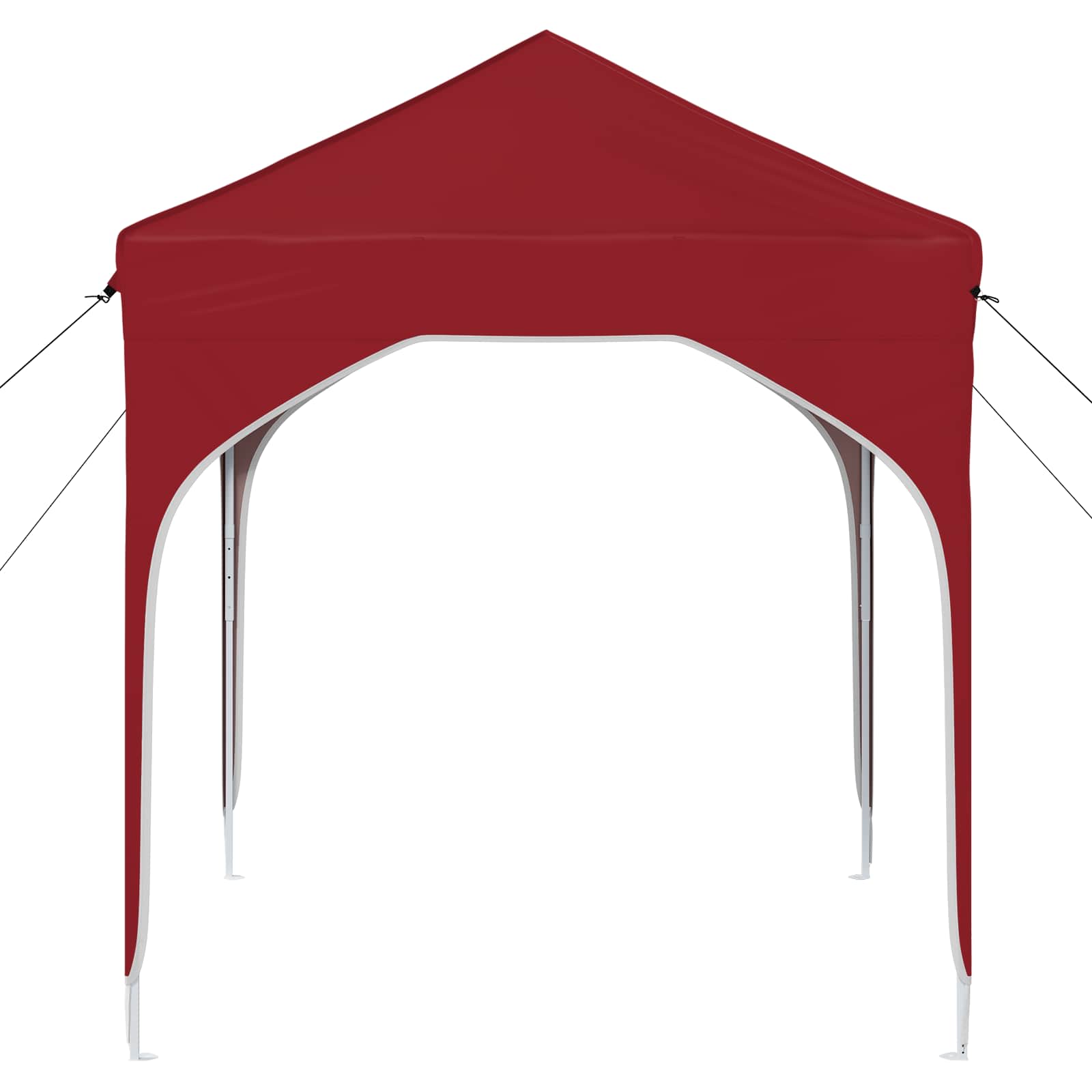 Pop-up Feesttent 194 x 194 x 245 cm Bordeauxrood image 6