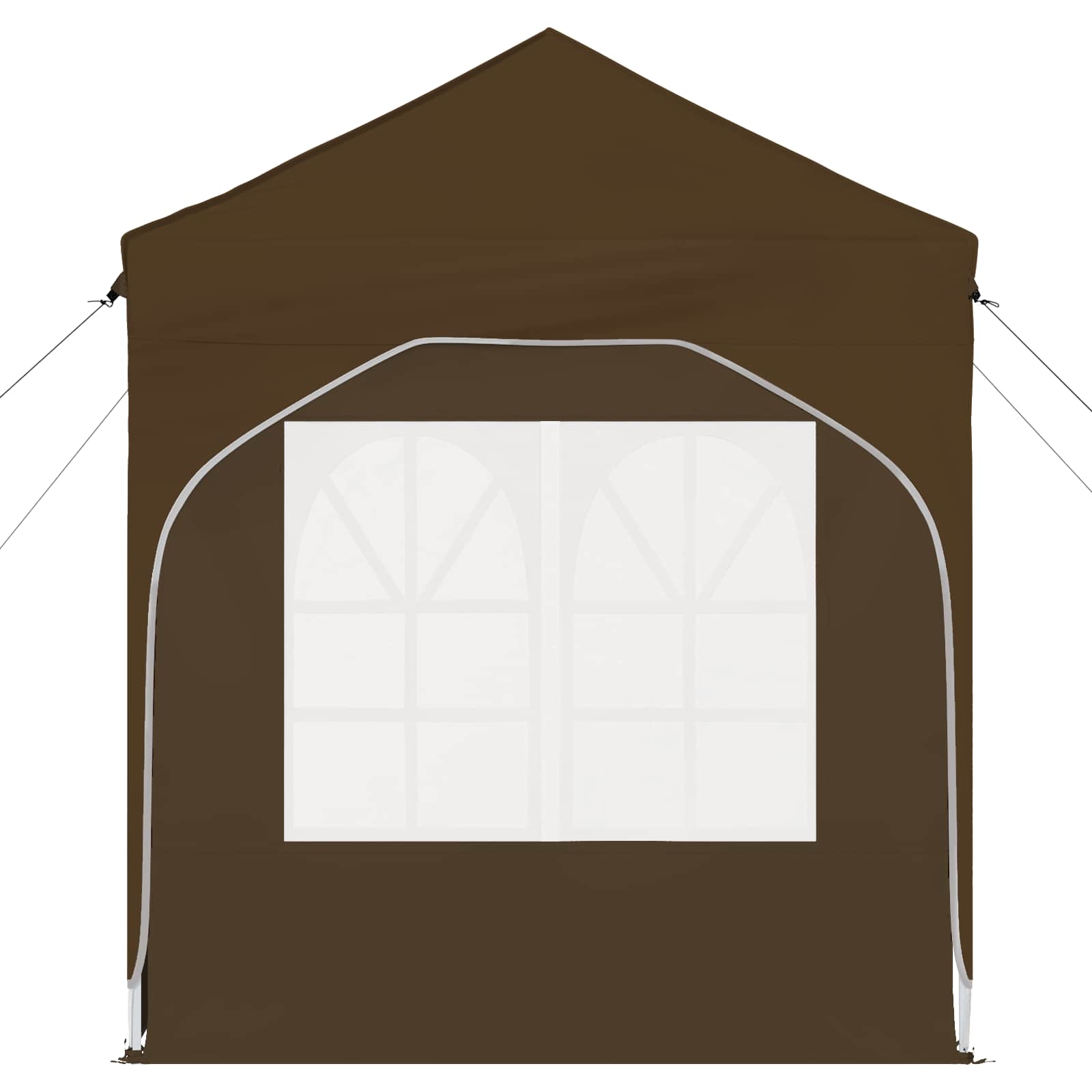 Pop-up Feesttent 192 x 192 x 245 cm Taupe image 7