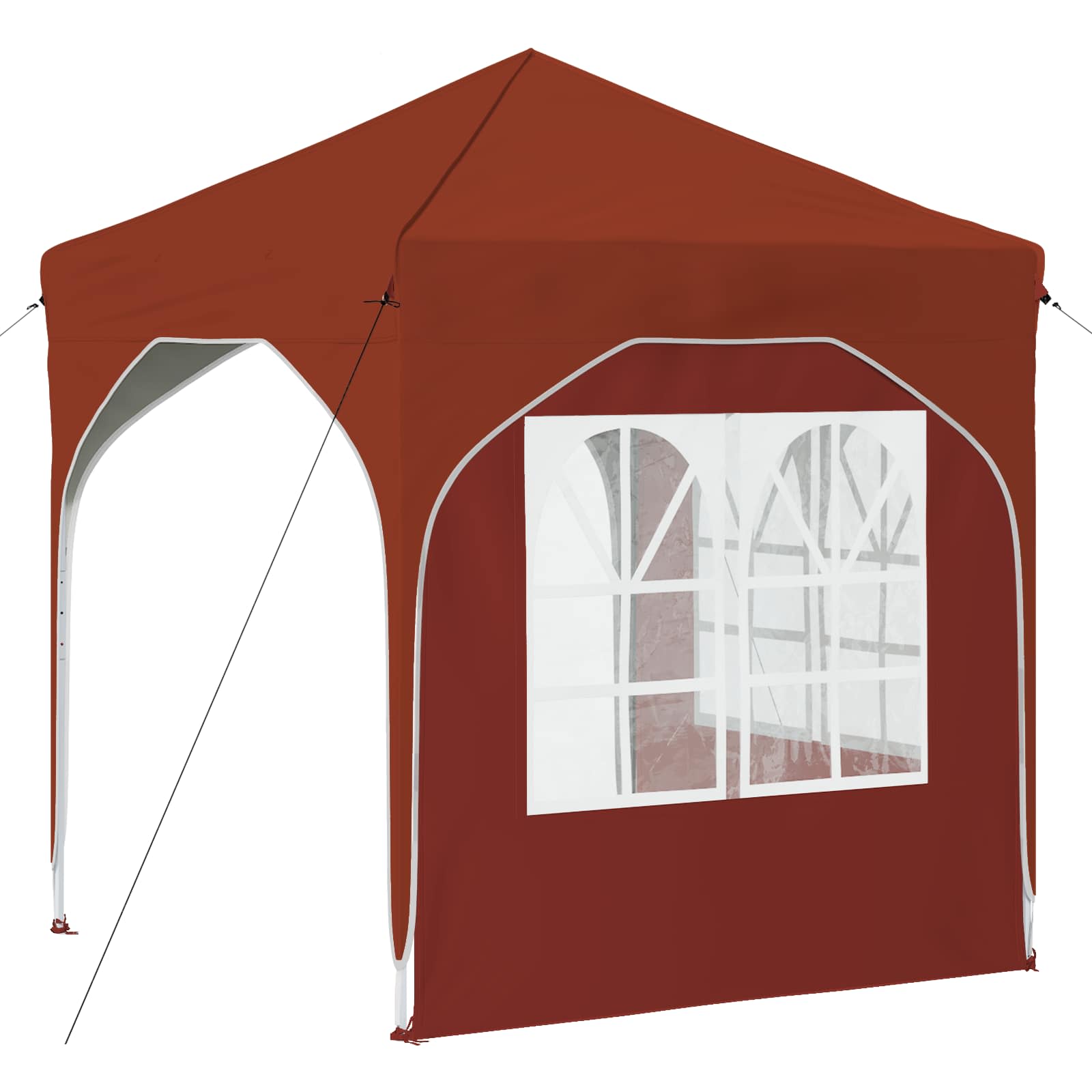 Pop-up Feesttent 192 x 192 x 245 cm Terracotta image 8