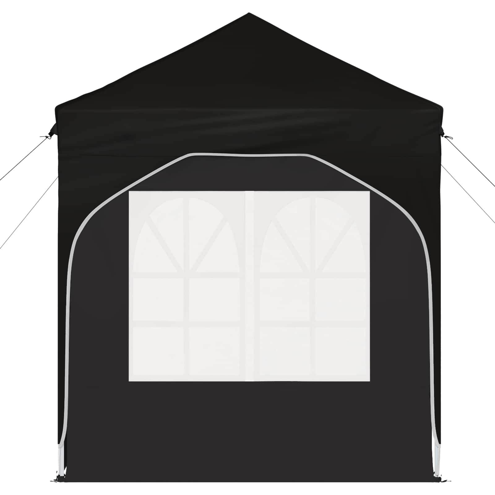 Pop-up Feesttent 192 x 192 x 245 cm Zwart image 7