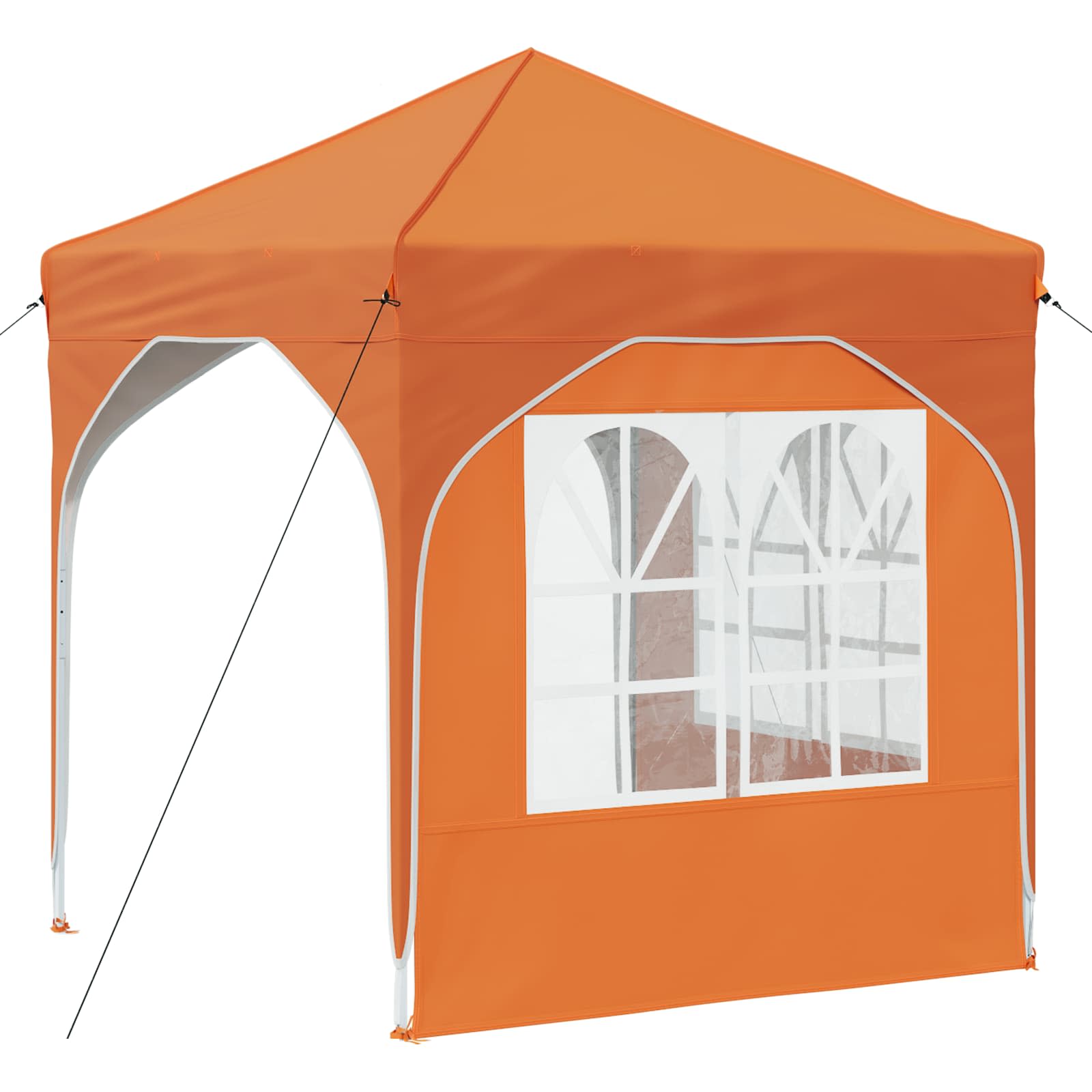 Pop-up Feesttent 192 x 192 x 245 cm Oranje image 8