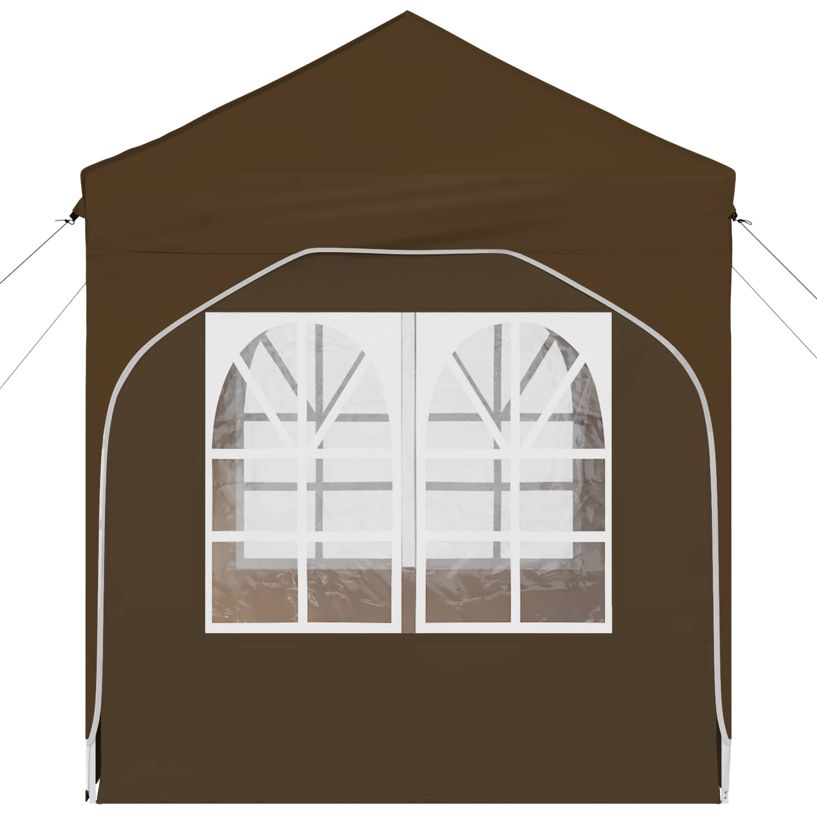 Pop-up Feesttent 192 x 192 x 245 cm Taupe image 8
