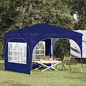Zložljivi šotor za zabave 290 x 290 x 245 cm Modra