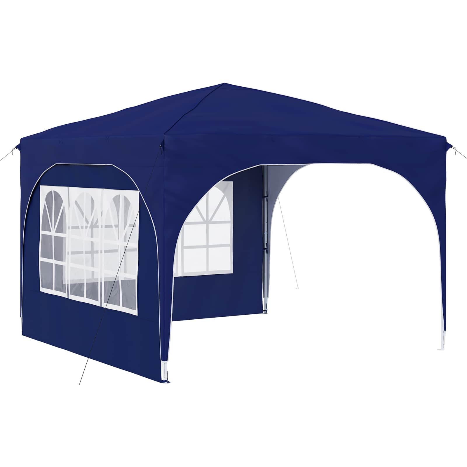 Pop-up Feesttent 290 x 290 x 245 cm Blauw image 2