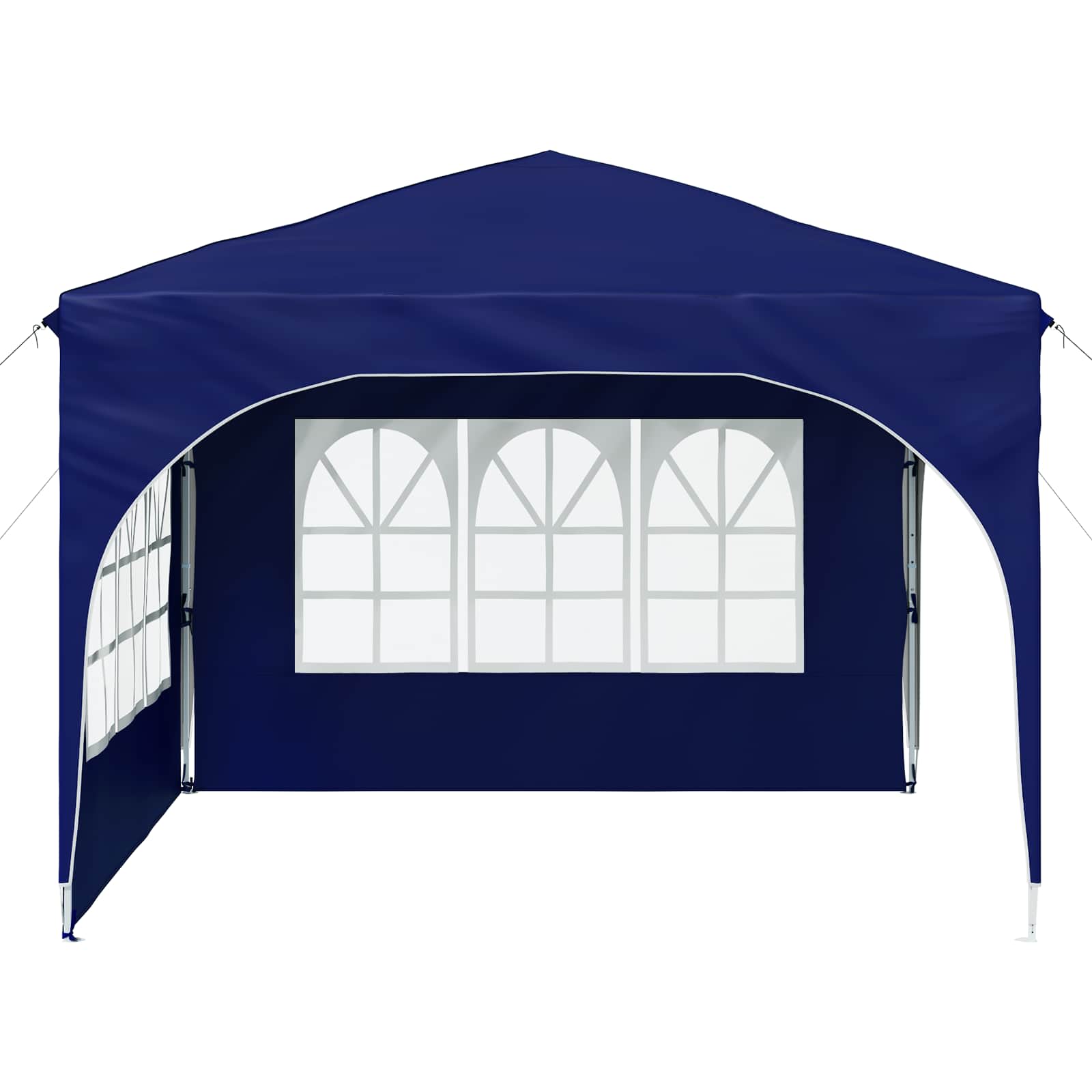 Pop-up Feesttent 290 x 290 x 245 cm Blauw image 6