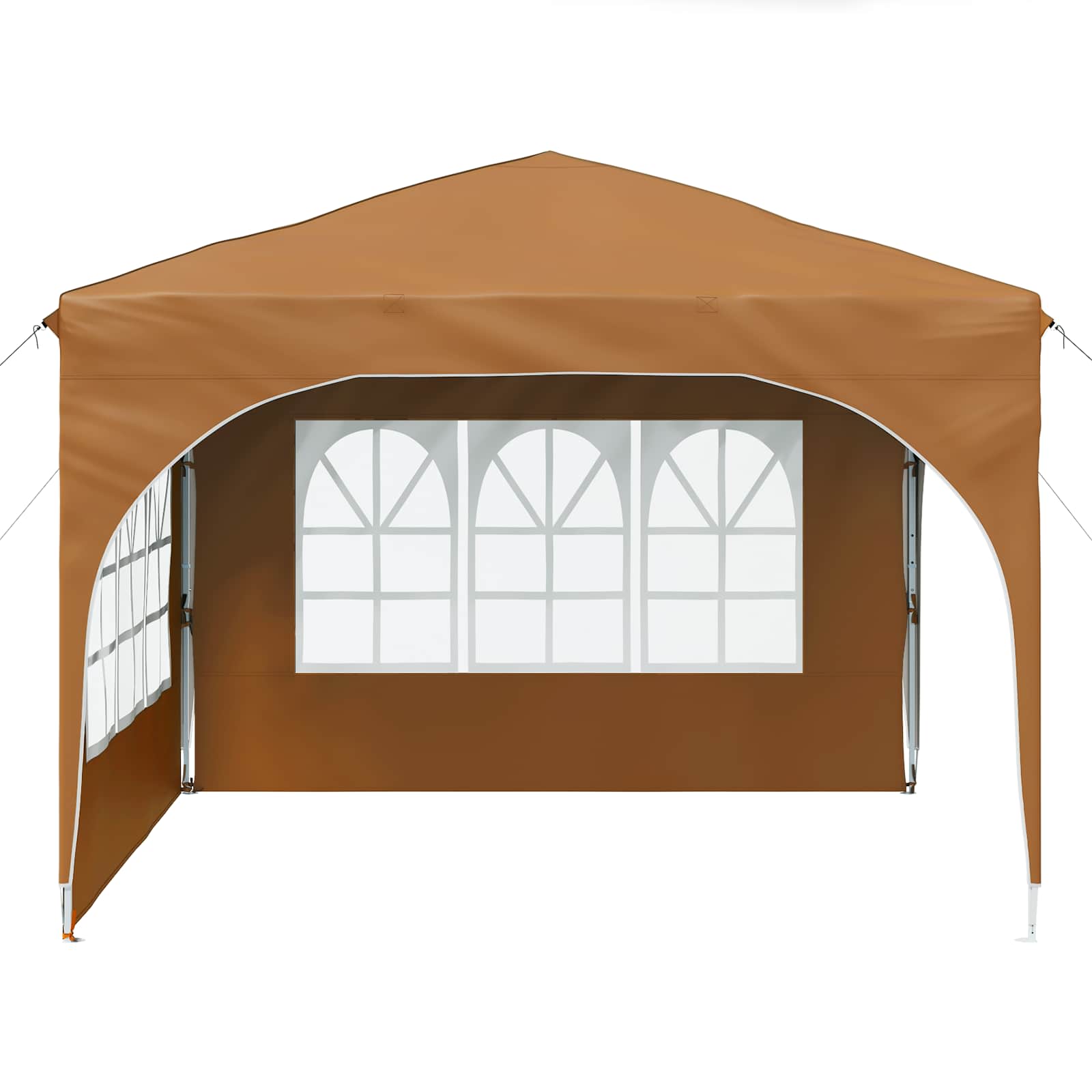Pop-up Feesttent 290 x 290 x 245 cm Beige image 6