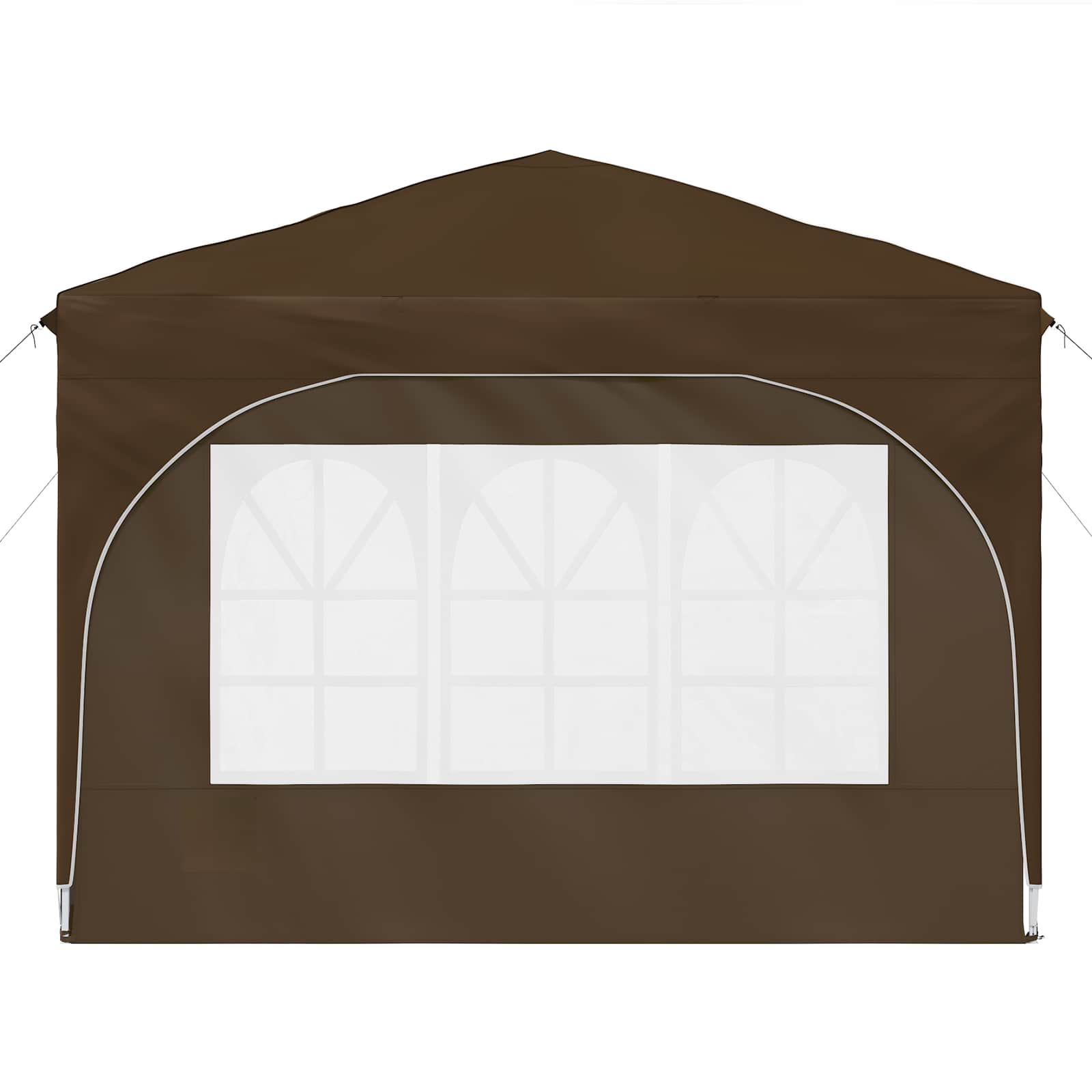 Pop-up Feesttent 290 x 290 x 245 cm Taupe image 7