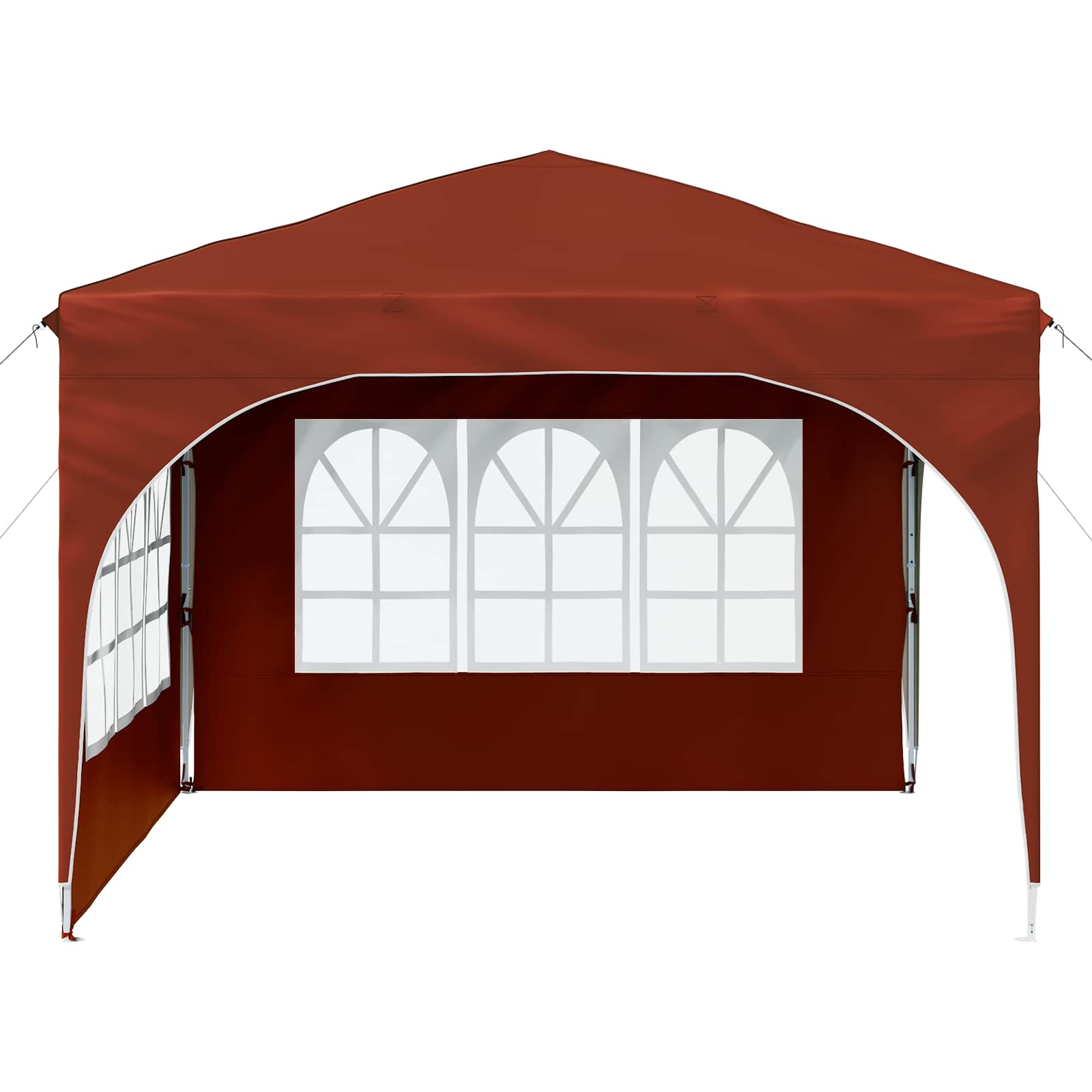 Pop-up Feesttent 290 x 290 x 245 cm Terracotta image 6