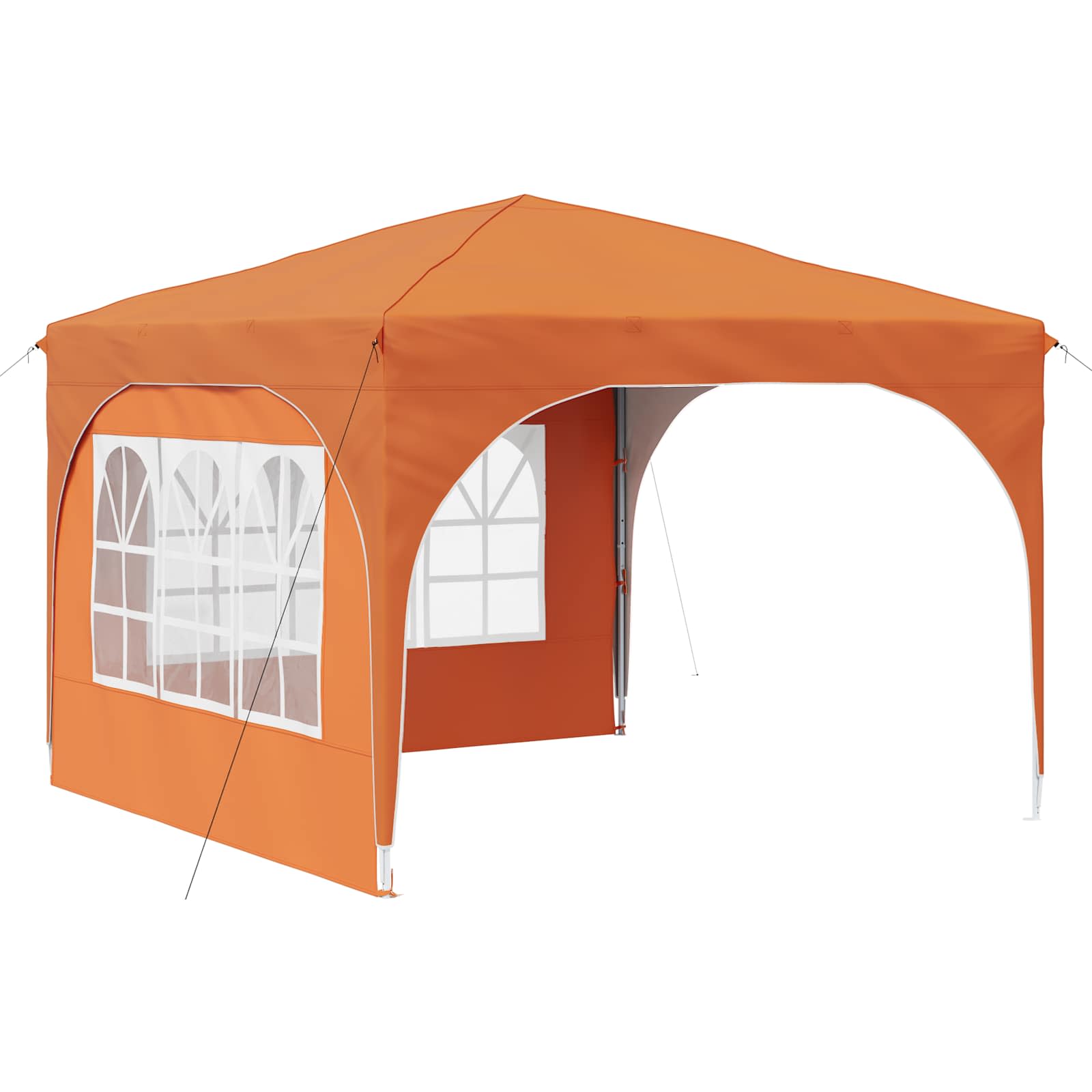 Pop-up Feesttent 290 x 290 x 245 cm Oranje image 2