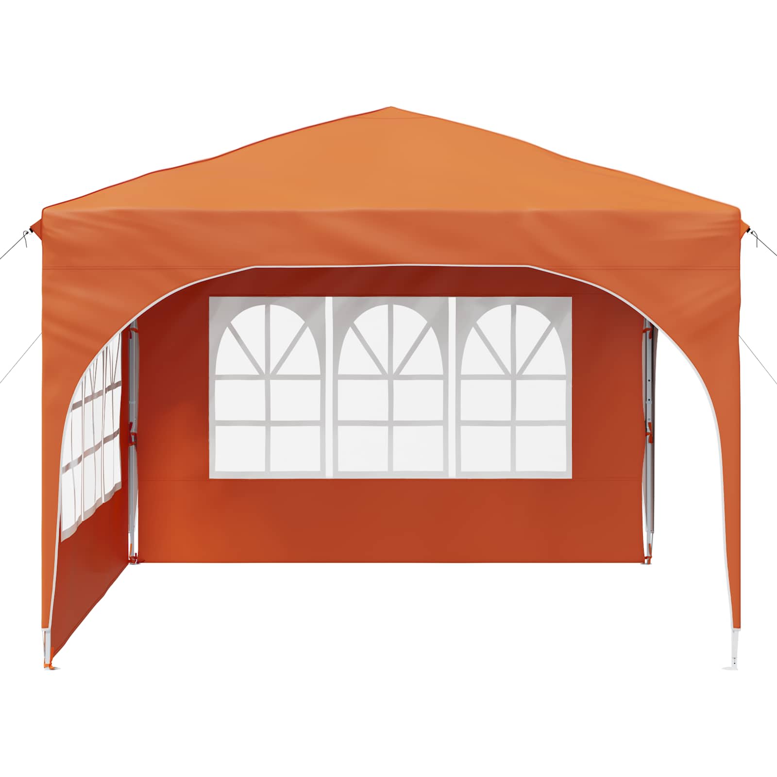 Pop-up Feesttent 290 x 290 x 245 cm Oranje image 6