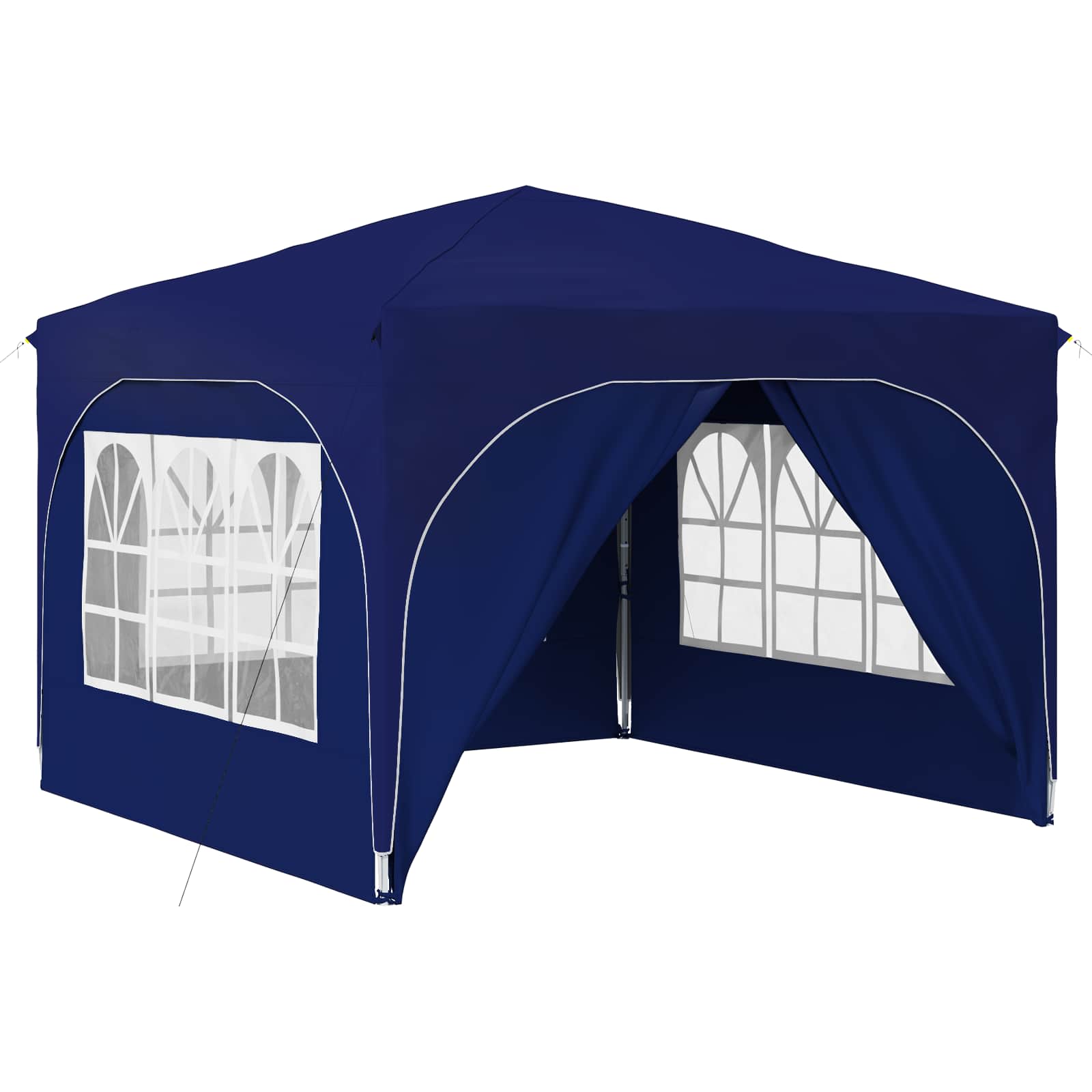 Pop-up Feesttent 290 x 290 x 245 cm Blauw image 2