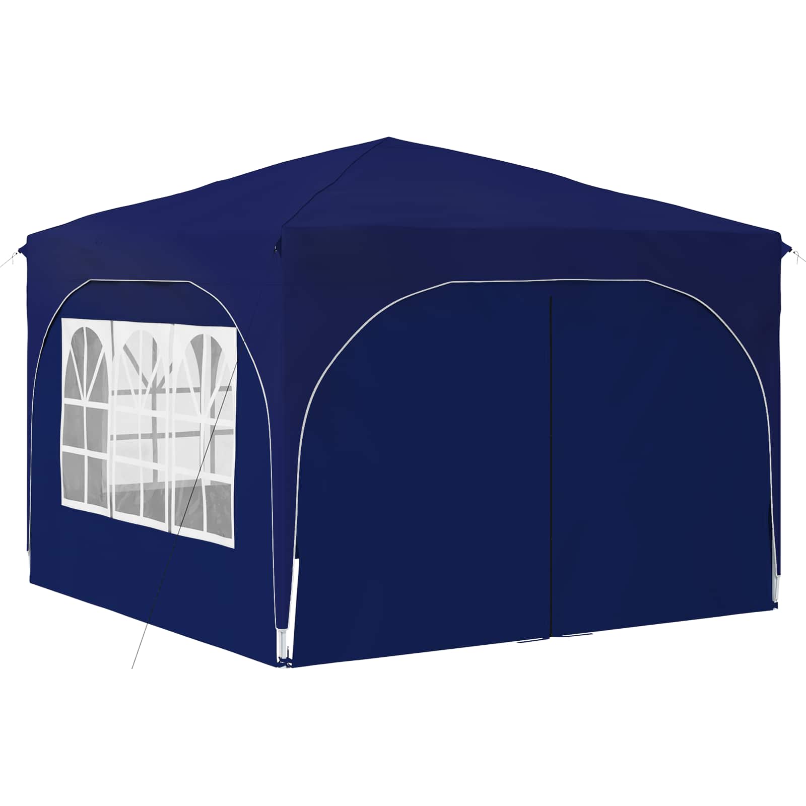 Pop-up Feesttent 290 x 290 x 245 cm Blauw image 5