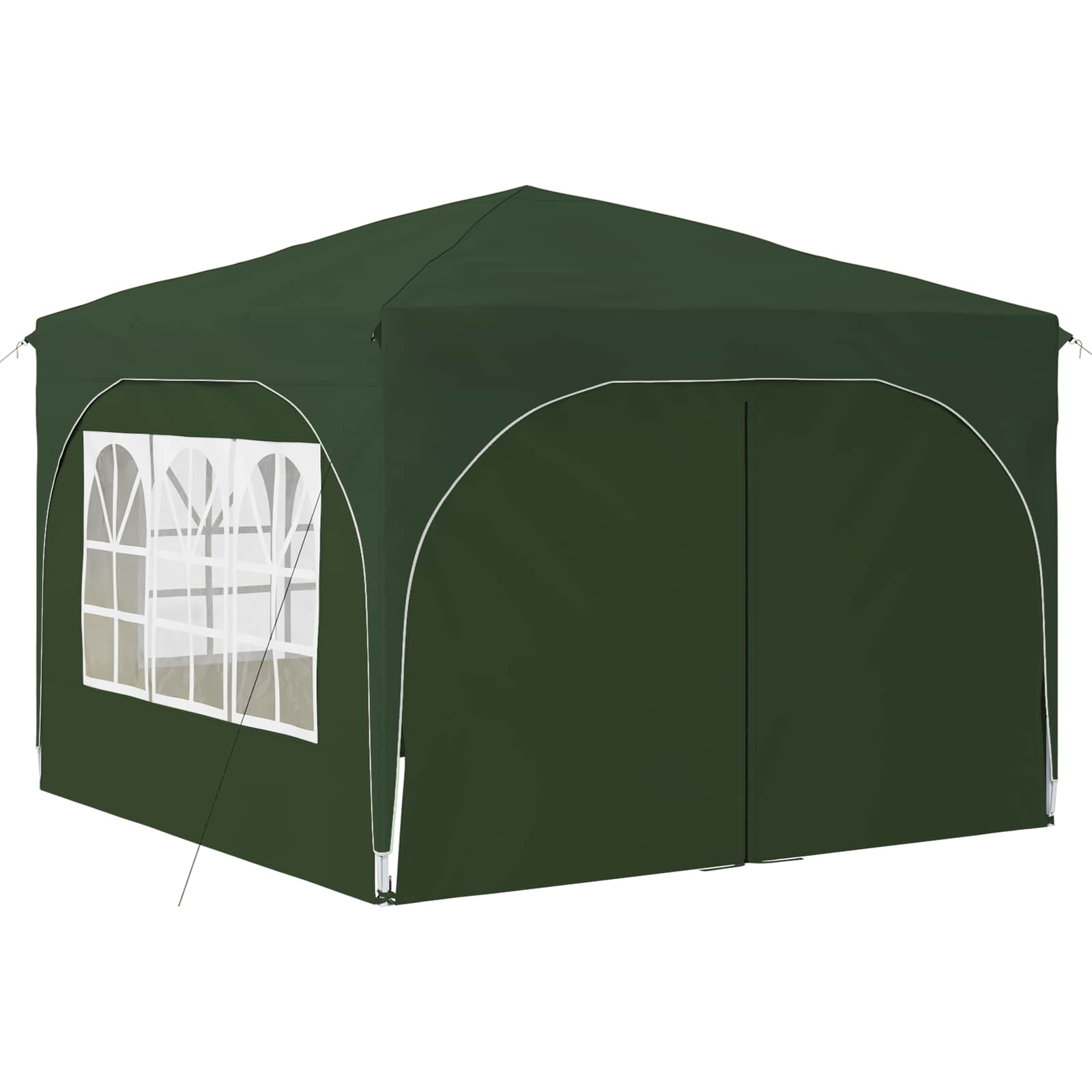 Pop-up Feesttent 290 x 290 x 245 cm Groen image 5