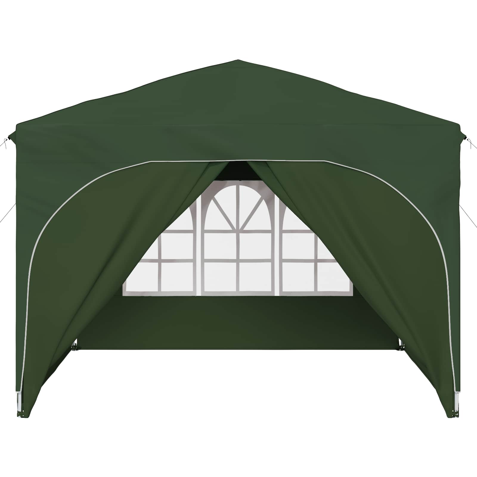 Pop-up Feesttent 290 x 290 x 245 cm Groen image 7