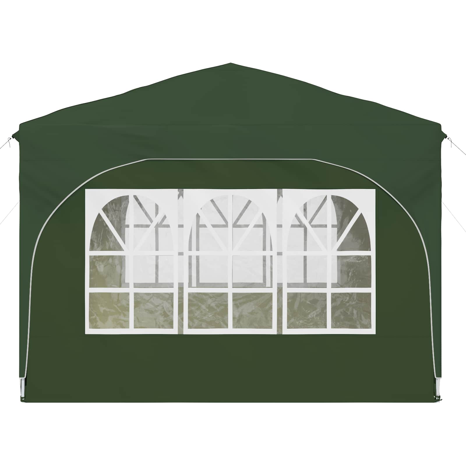 Pop-up Feesttent 290 x 290 x 245 cm Groen image 8