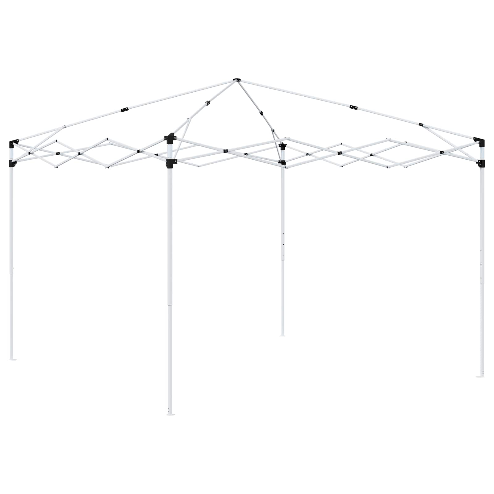 Pop-up Feesttent 290 x 290 x 245 cm Bruin image 6