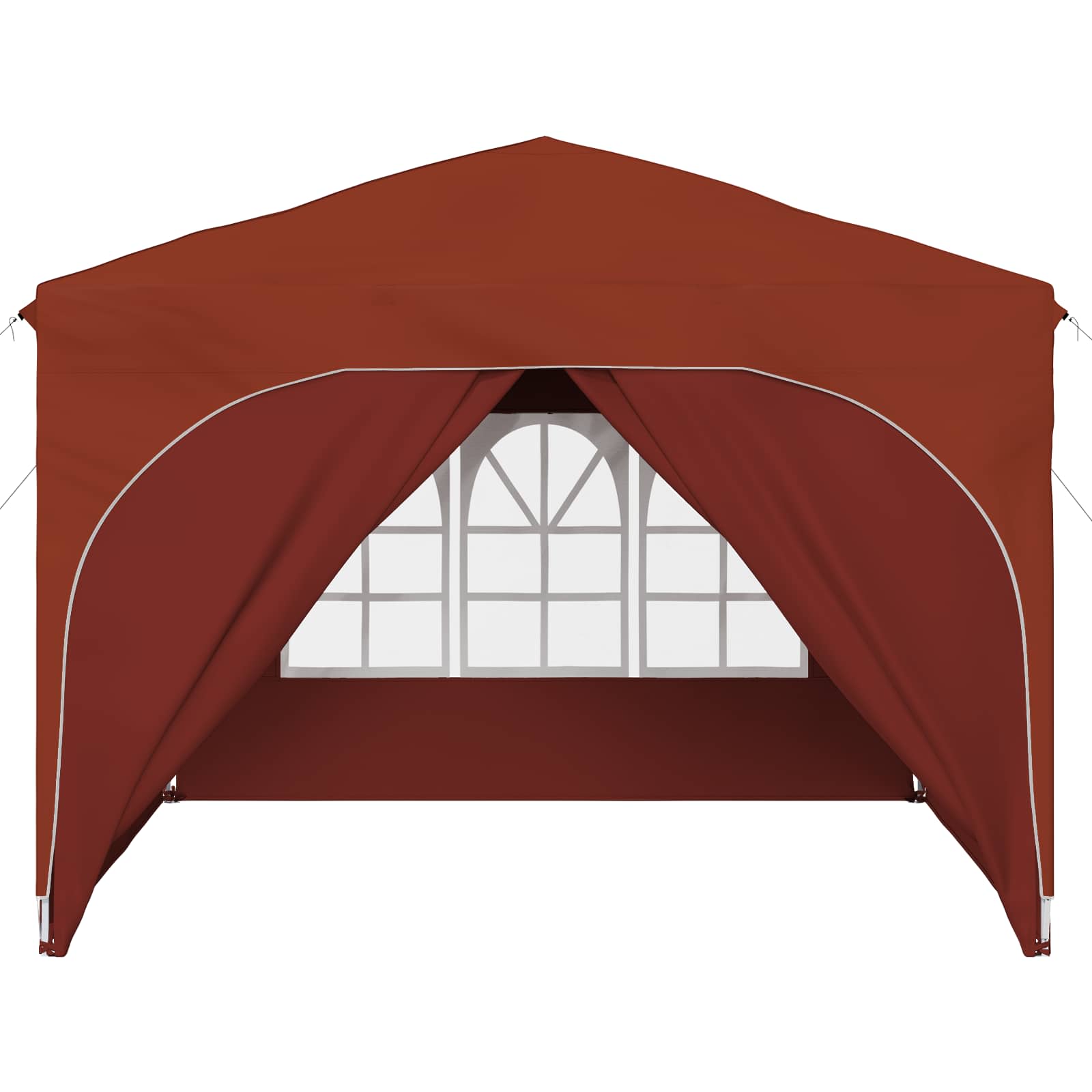 Pop-up Feesttent 290 x 290 x 245 cm Terracotta image 7