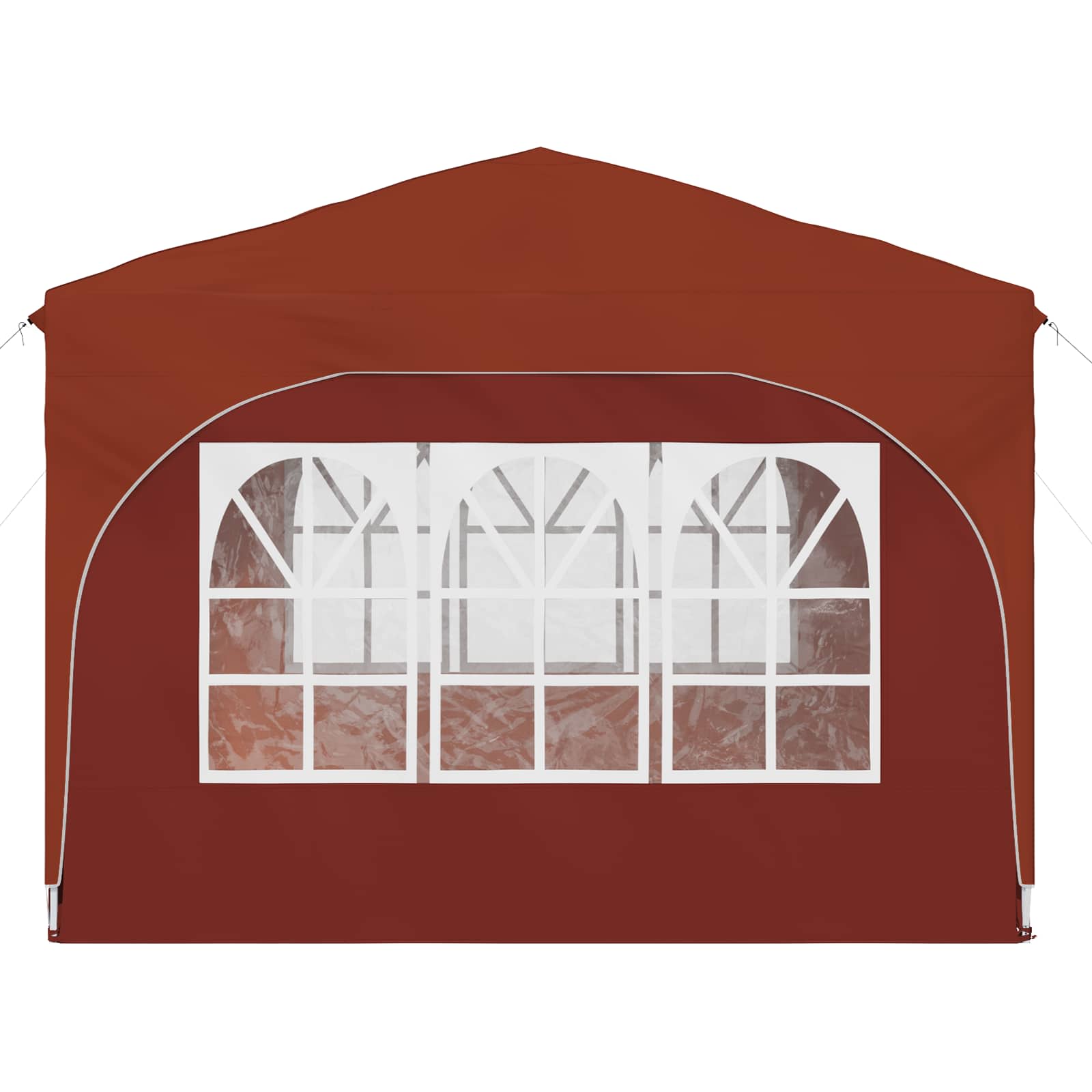 Pop-up Feesttent 290 x 290 x 245 cm Terracotta image 8