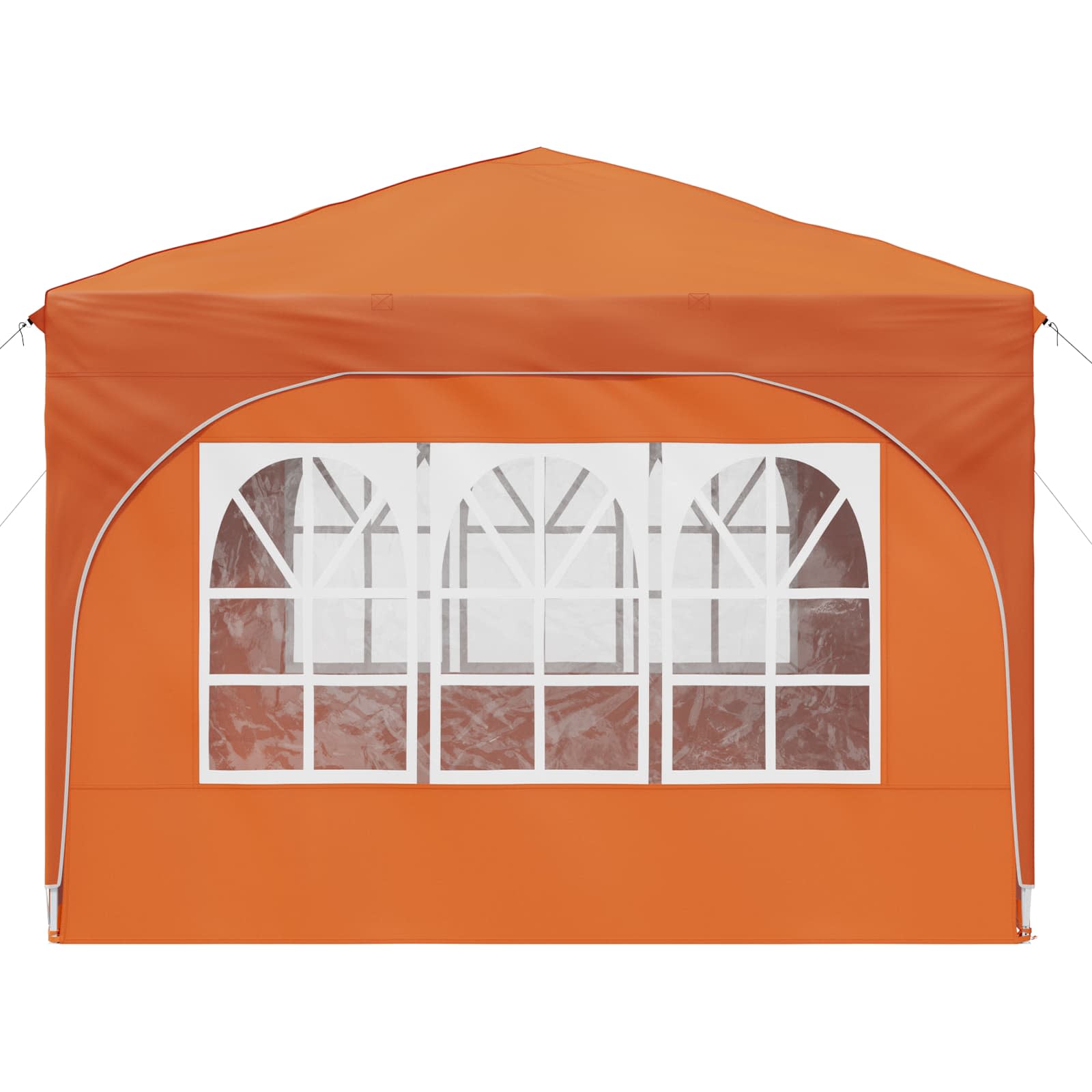 Pop-up Feesttent 290 x 290 x 245 cm Oranje image 8