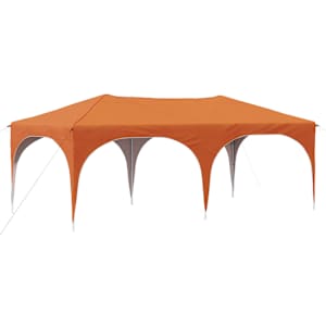 vidaXL &Uuml;hepuuline peotelk 575 x 288 x 245 cm Oranž Oxfordi kangas