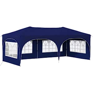 vidaXL &Uuml;hepuuline peotelk 575 x 288 x 245 cm Sinine Oxfordi kangas