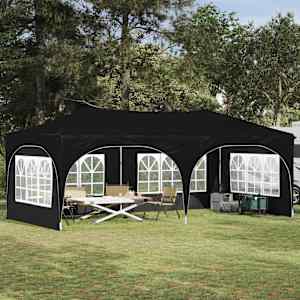 Zložljivi šotor za zabave Antracit 575 x 288 x 245 cm