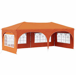 vidaXL &Uuml;hepuuline peotelk 575 x 288 x 245 cm Oranž Oxfordi kangas