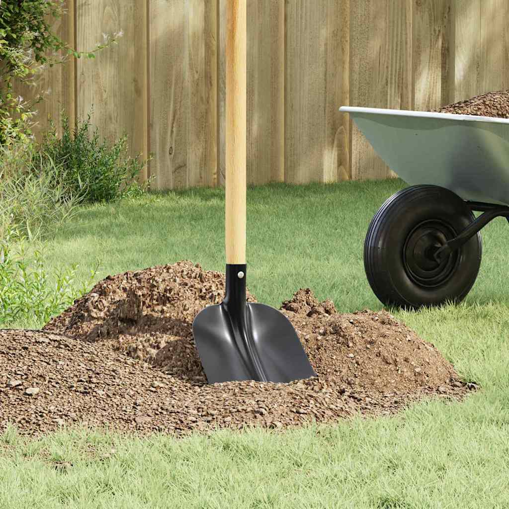 vidaXL Schaufelkopf 4 pcs Schwarz 34,5 x 24 cm