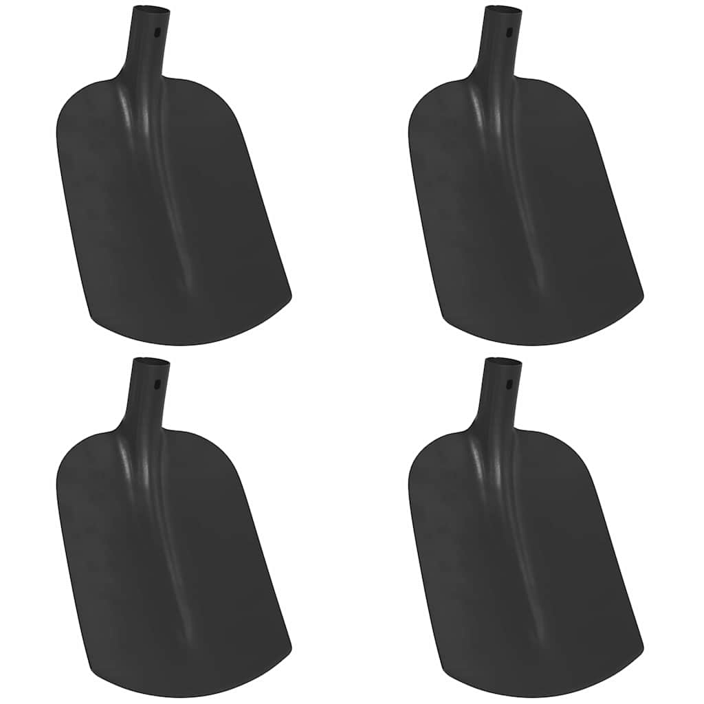 Thumbnail - vidaXL Schaufelkopf 4 pcs Schwarz 34,5 x 24 cm