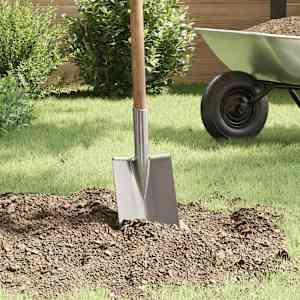 Glava lopate 4 pcs srebrna 43 x 17 cm Prašno lakirano jeklo