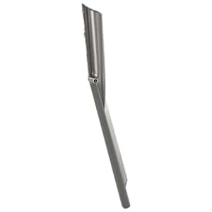 Hlava lopaty 4 pcs Stříbrná 43 x 17 cm Práškově lakovaná ocel - obrázek 7