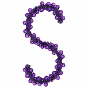 Vánoční koule girlanda Lila 186 cm Polystyren - obrázek 2