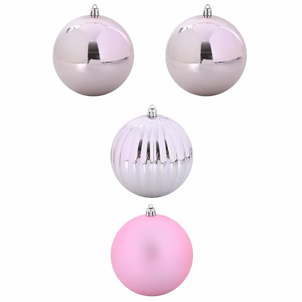 Thumbnail - vidaXL Weihnachtsbaumkugel Set XXL 4 pcs Rosa Kunststoff