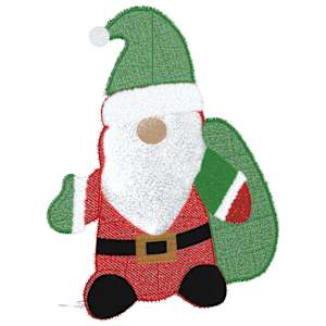 Osvětlený Santa Claus s 60 LED diodami Teplá bílá 70 x 62 cm - obrázek 5