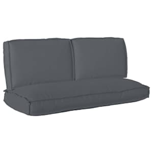 vidaXL Padjakomplekt Oxfordi kangas Antratsiit 120 x 50 x 52 cm