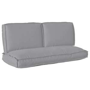 vidaXL Padjakomplekt Oxfordi kangas Hall 120 x 50 x 52 cm