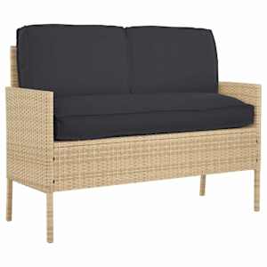 Sada polštářů 3 pcs Černá Oxford látka - obrázek 3