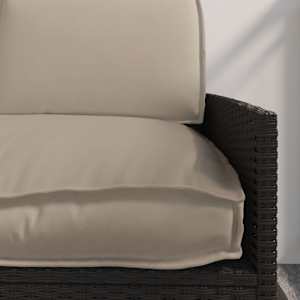 Sada polštářů 3 pcs Taupe Oxford látka - obrázek 5