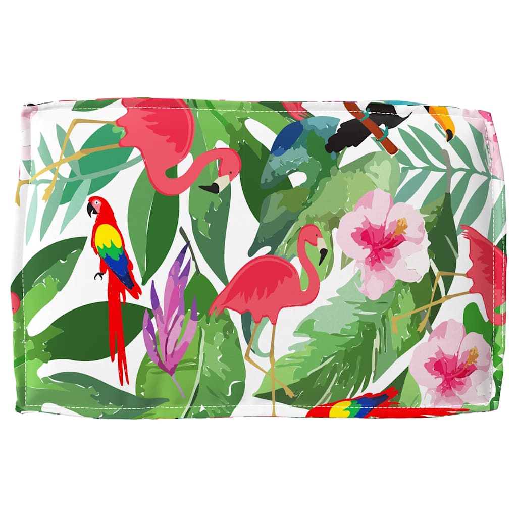 Kussen Set Bloemen 3 pcs Multikleur Oxford Stof image 9