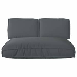 Sada polštářů 3 pcs Antracit Oxford látka - obrázek 8