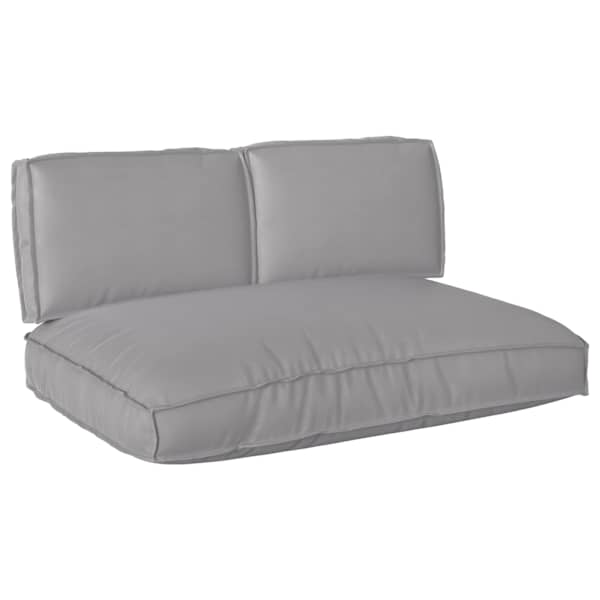 vidaXL Padjakomplekt Oxfordi kangas Hall 120 x 80 x 52 cm