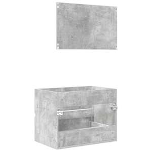 Sada koupelnového nábytku Betonově šedá 60 x 38,3 x 45 cm - obrázek 10