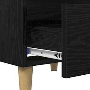 Skříňky pod postel se zásuvkou 2 pcs Černý dub 40 x 35 x 50 cm - obrázek 9