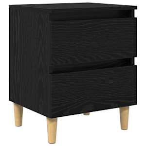 Skříňky pod postel se zásuvkou 2 pcs Černý dub 40 x 35 x 50 cm - obrázek 5