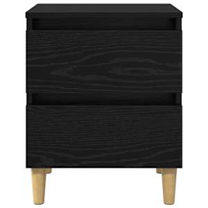 Skříňky pod postel se zásuvkou 2 pcs Černý dub 40 x 35 x 50 cm - obrázek 7