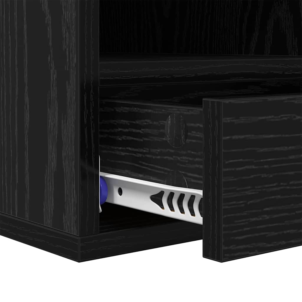 Printeri alus sahtliga Must tamm 40 x 32 x 24 cm Tehispuit - Image 8