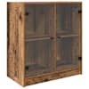 vidaXL K&otilde;rvalkapp Vana puit 68 x 37 x 75,5 cm Tehispuit
