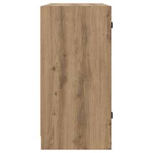Boční skříňka Artisanový dub 68 x 37 x 75,5 cm kompozitní dřevo - obrázek 7