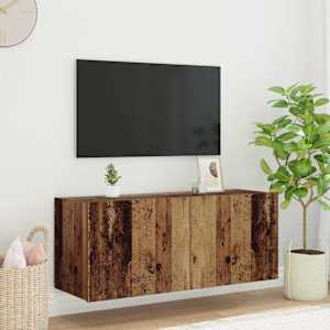 TV wall cabinet Staré dřevo 100 x 35 x 41 cm kompozitní dřevo - obrázek 1