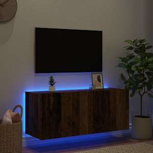TV wall cabinet Staré dřevo 100 x 35 x 41 cm kompozitní dřevo - obrázek 5